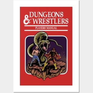 Dungeons and Wrestlers Posters and Art